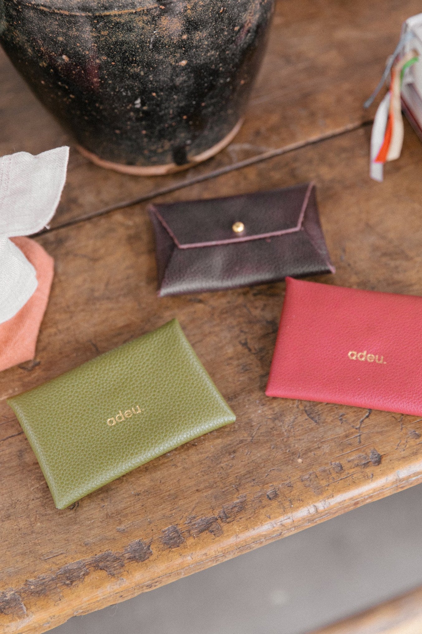 Tarjetero Nina · Verde Oliva