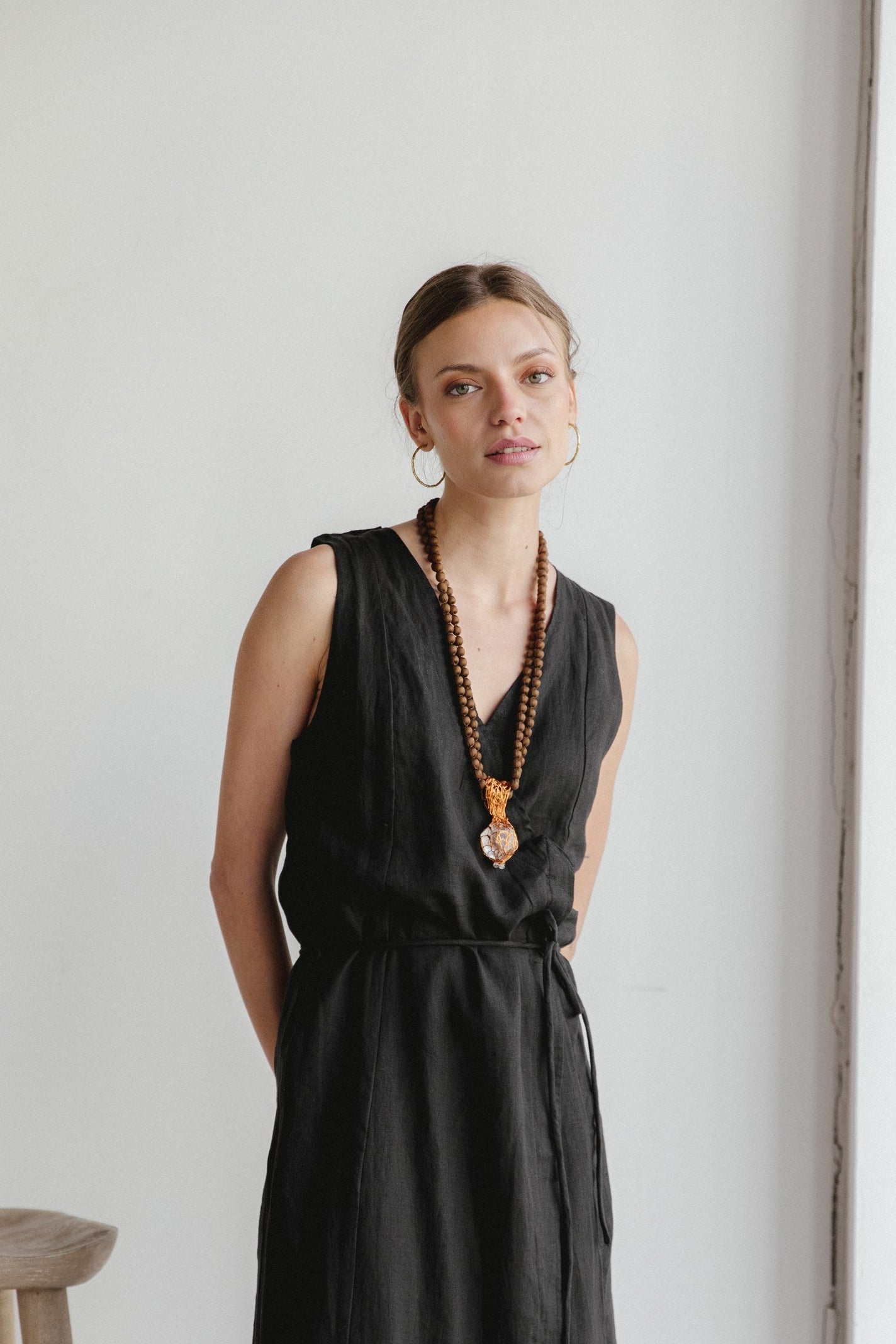 Maxi Vestido Noosa  · Negro