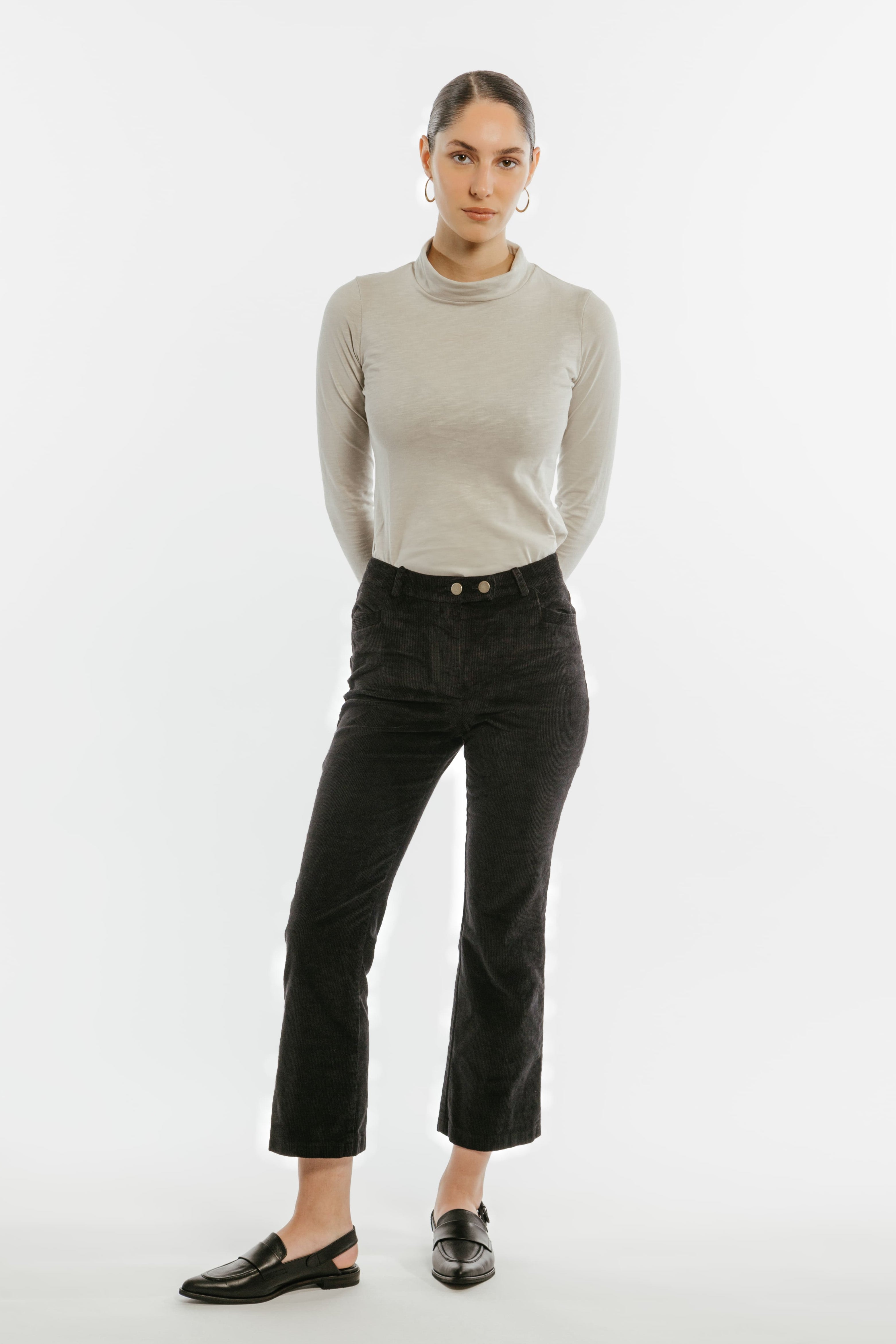 Pantalon Cordu · Negro