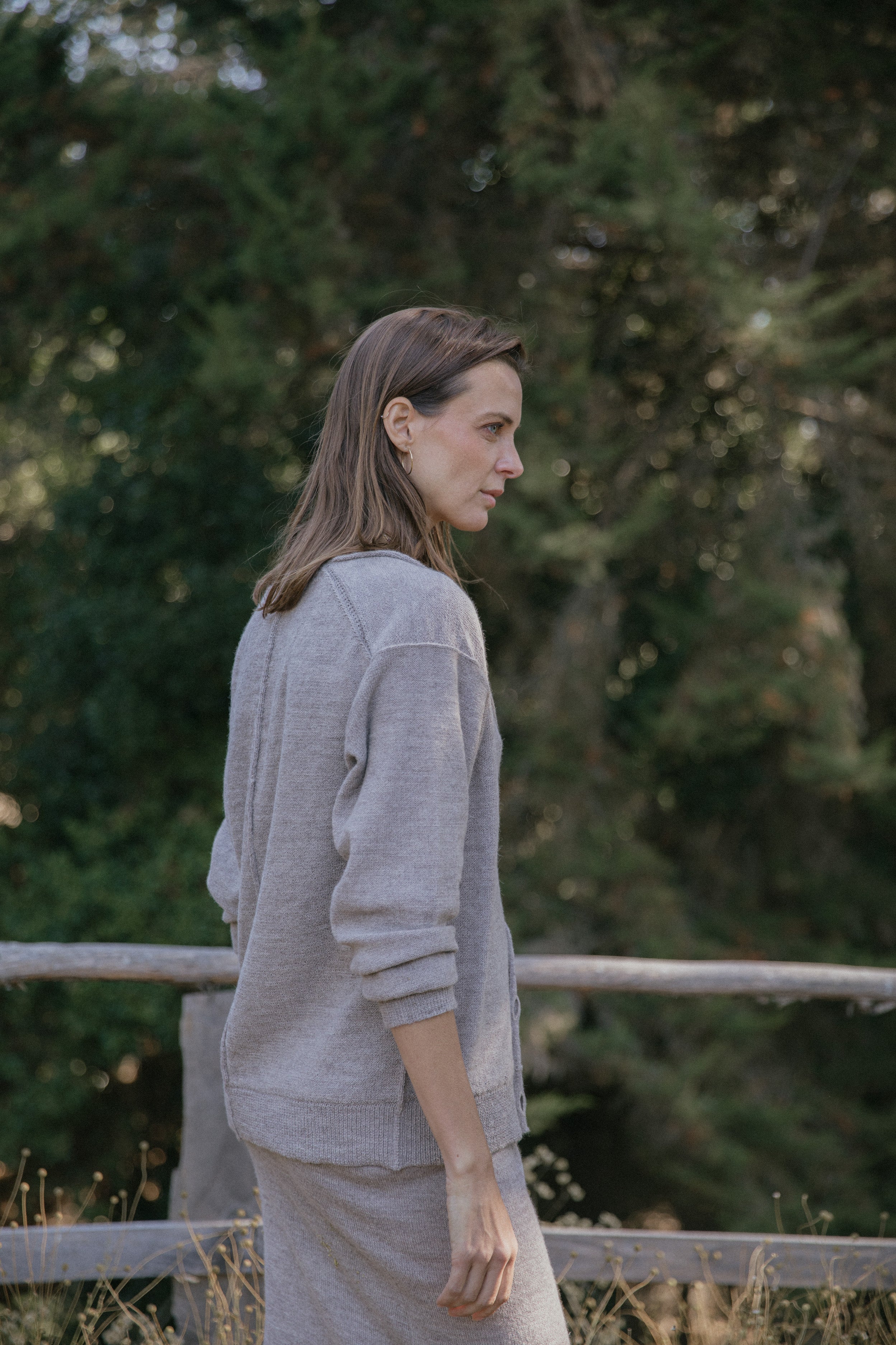 Cardigan Viena · Nacar