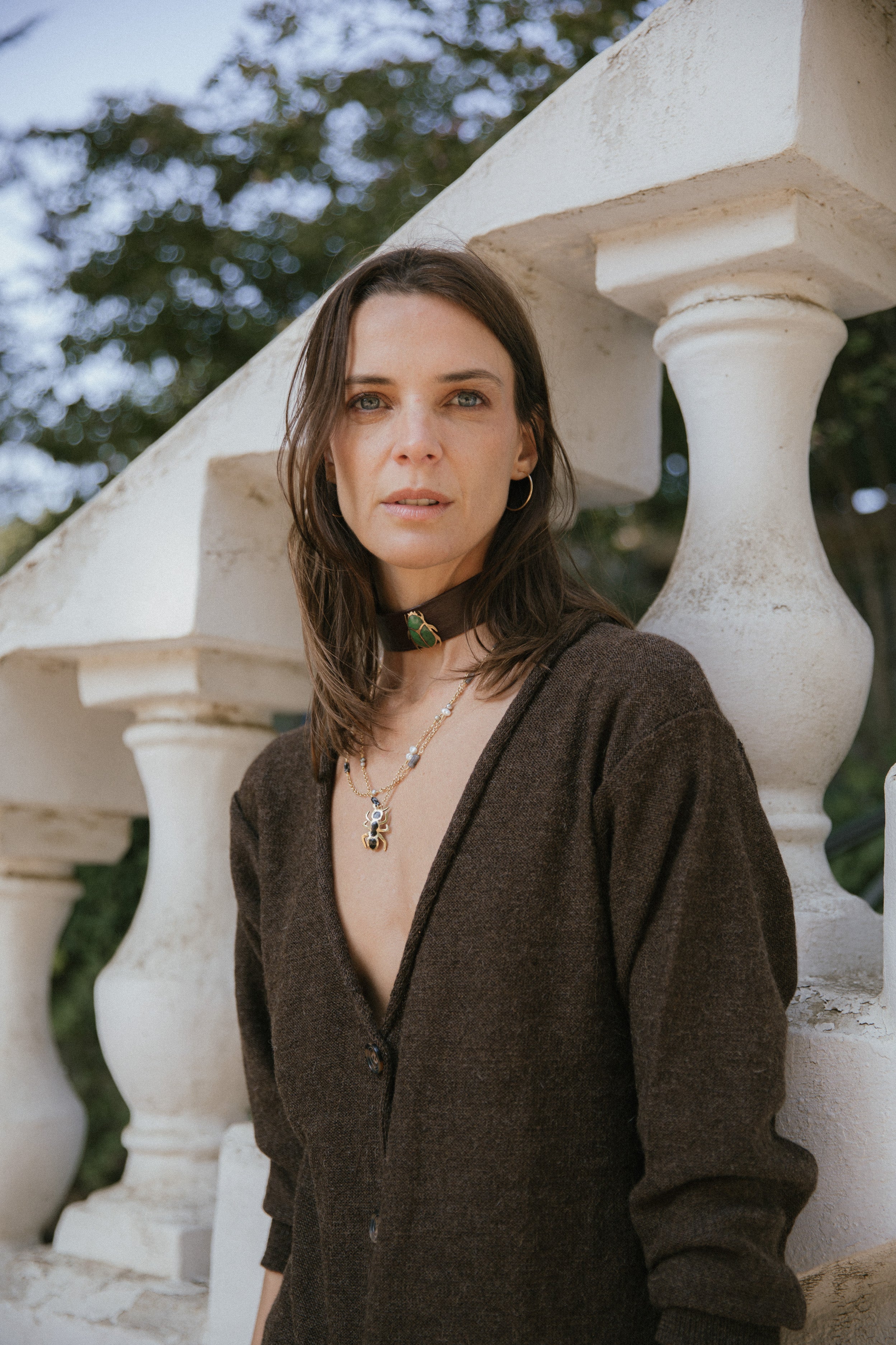 Cardigan Viena · Chocolate