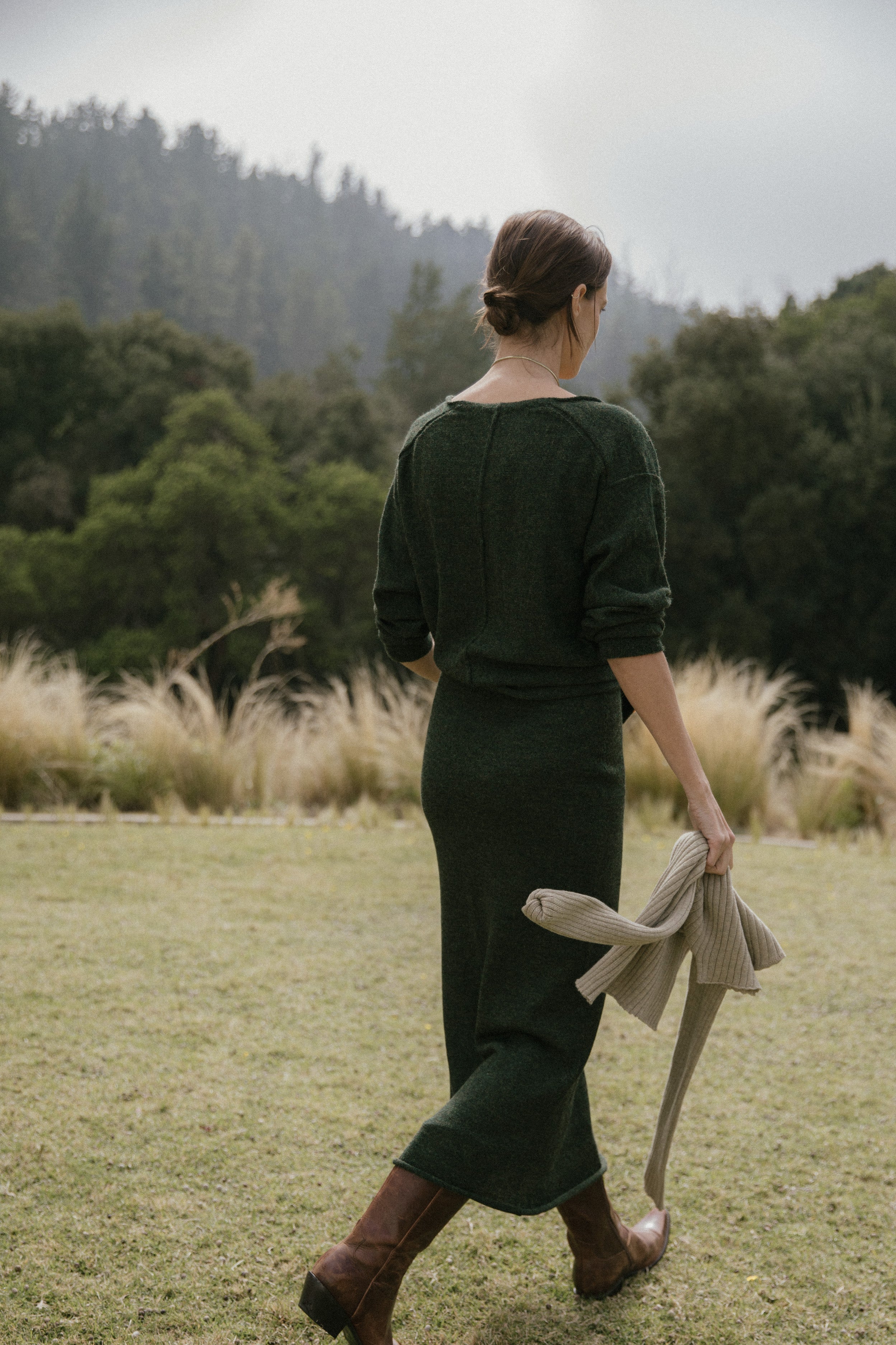 Falda Viena · Verde Pino