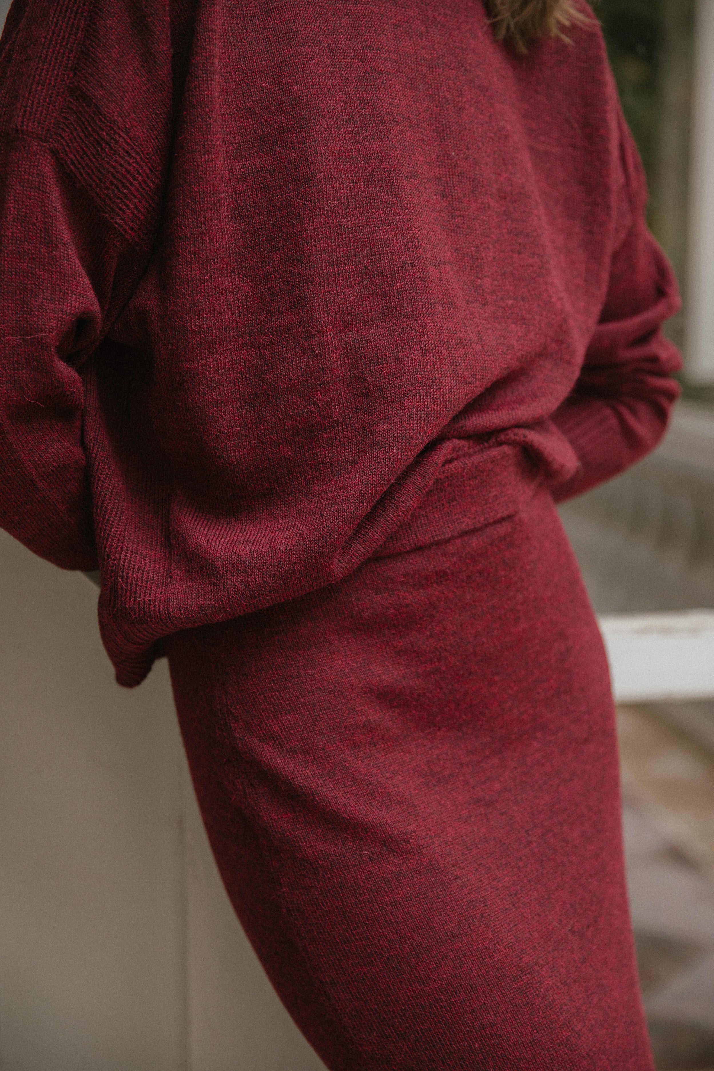Sweater Viena · Cranberry