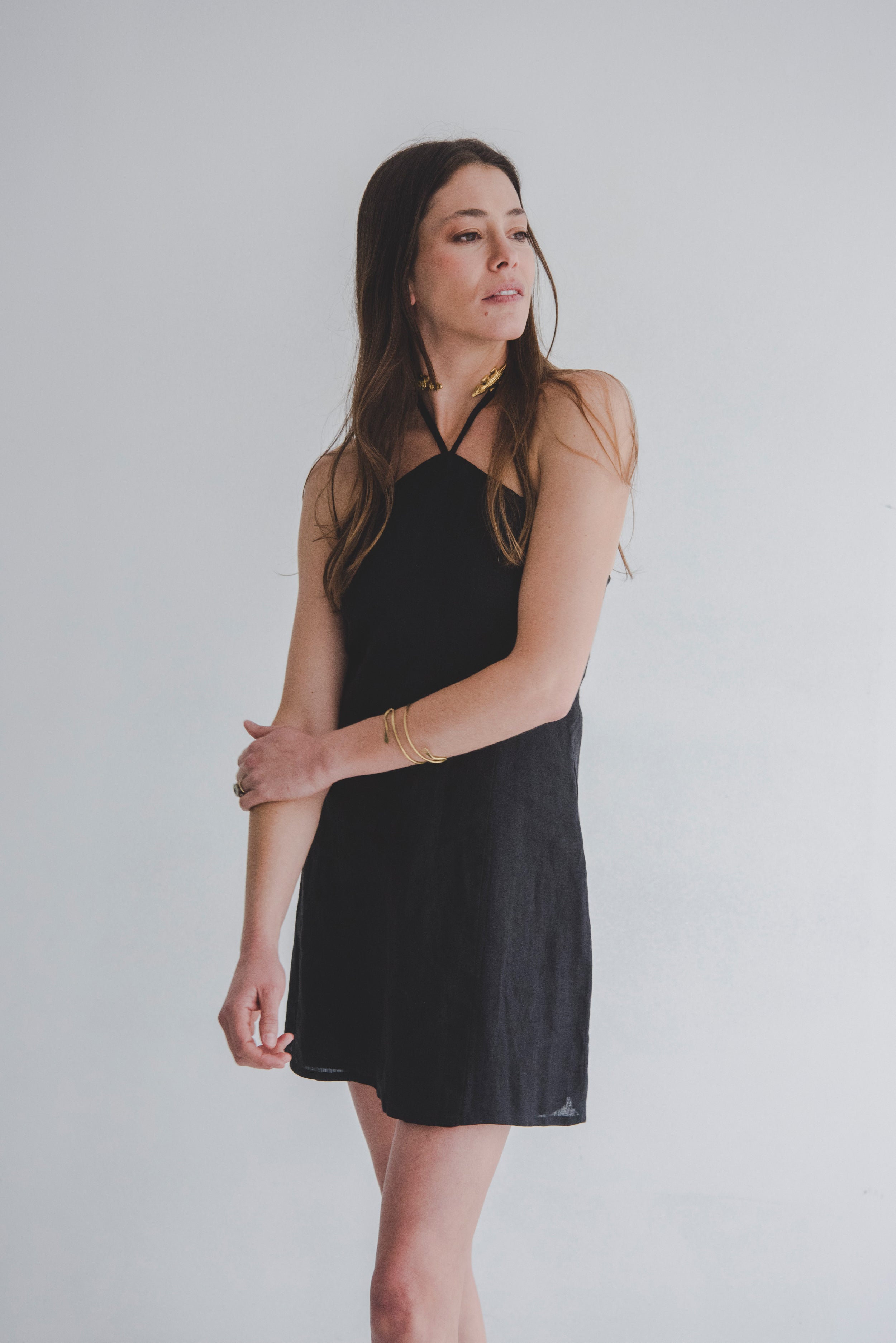 Mini Vestido Lily · Negro