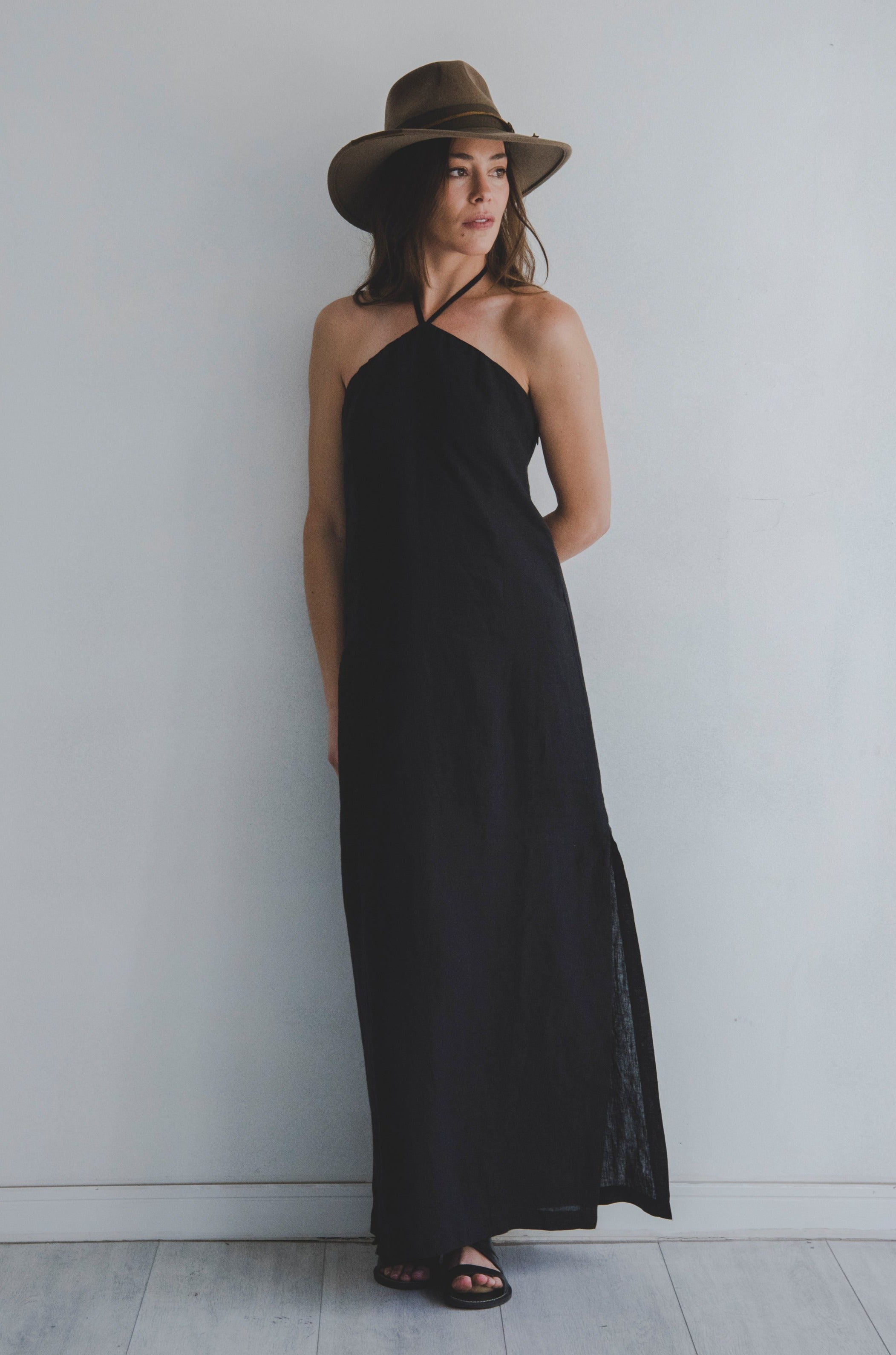 Maxi Vestido Lily  · Negro