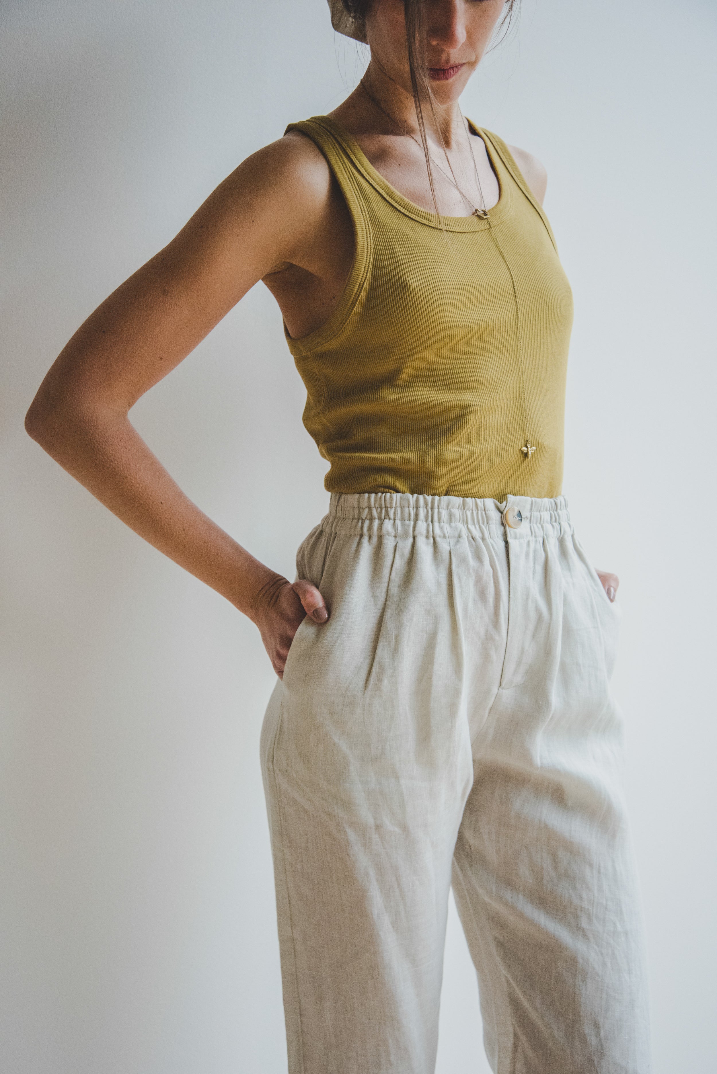 Pantalón Baggy · Perla