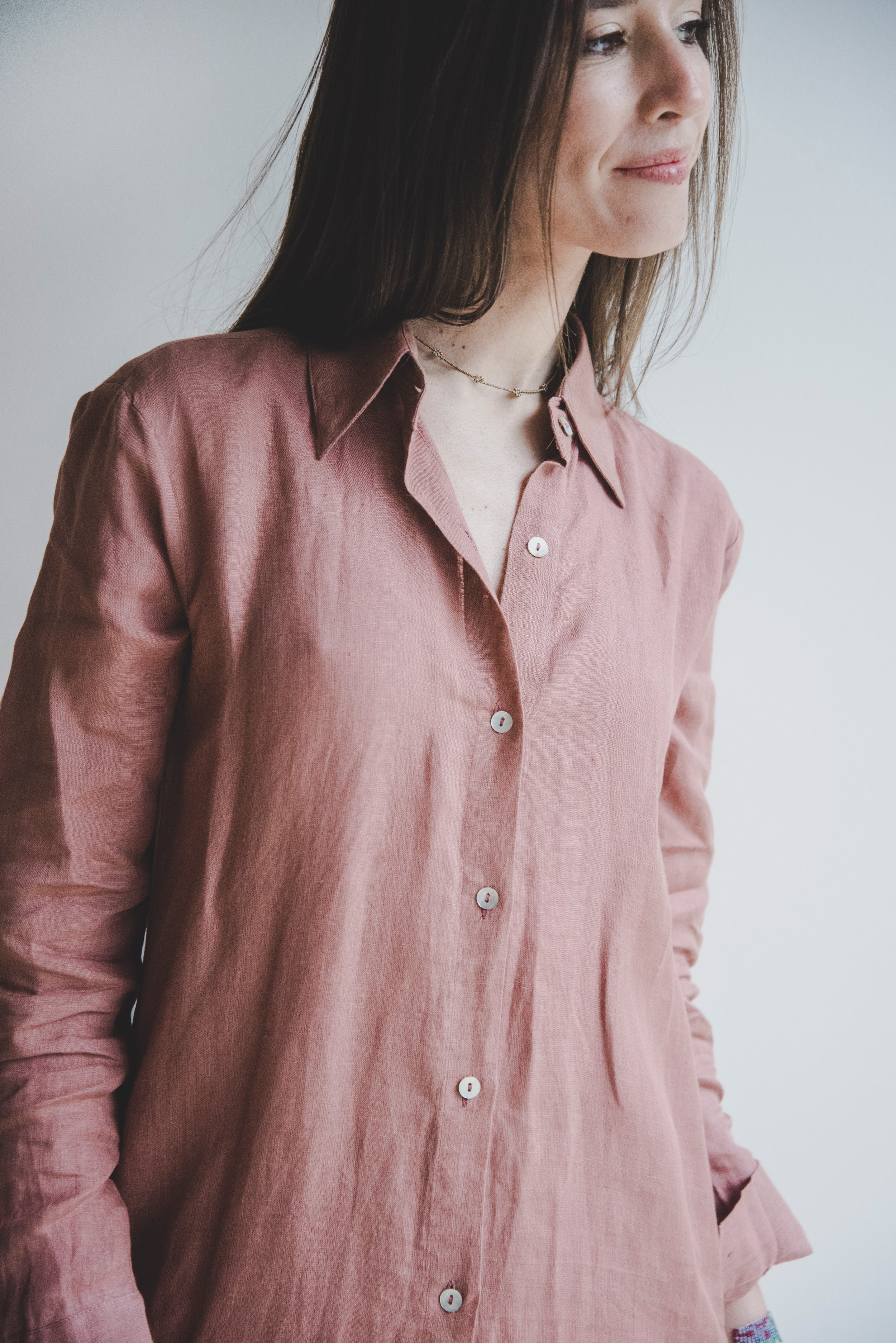 Camisa Roma · Rosa Viejo