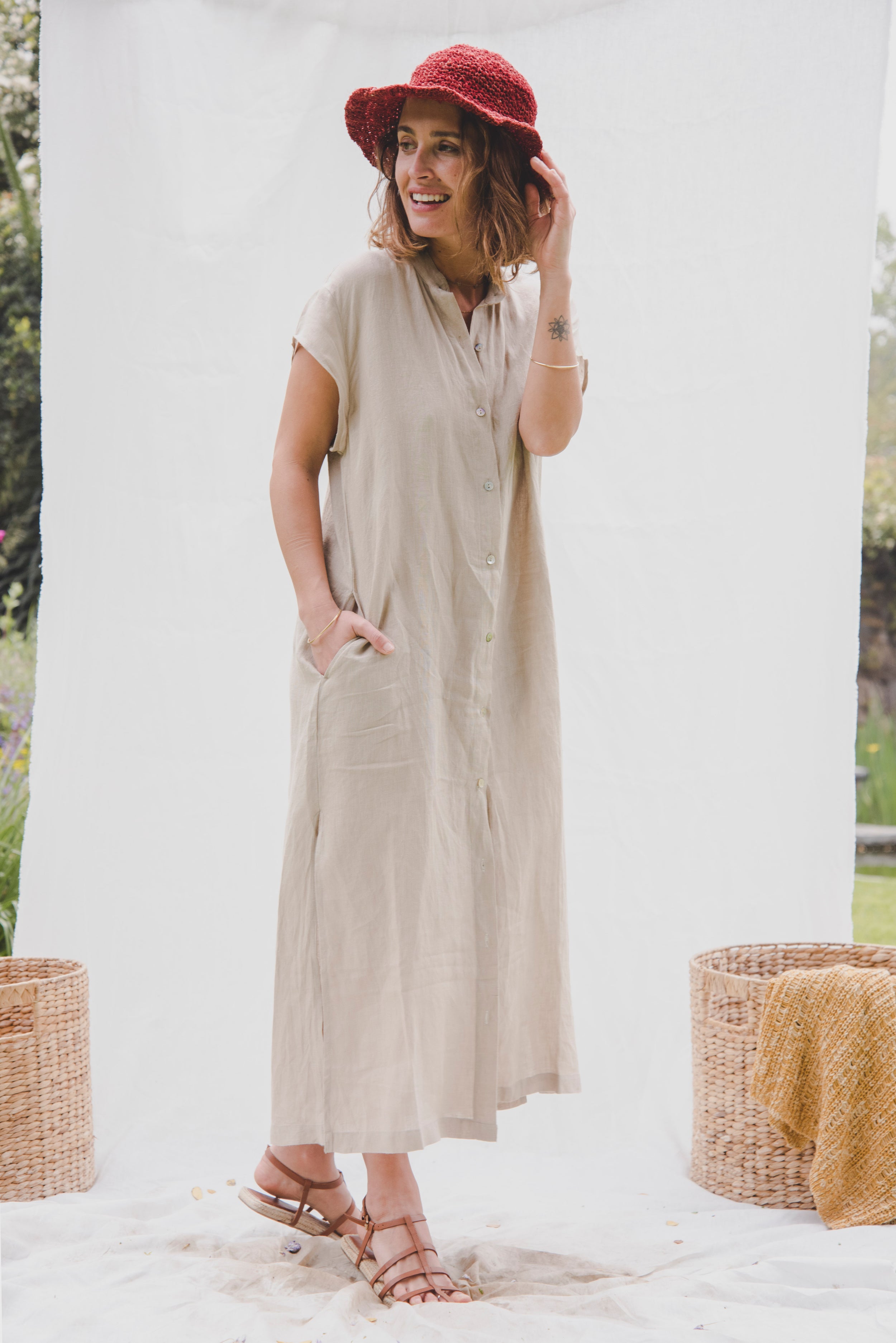 Vestido Remo · Cactus