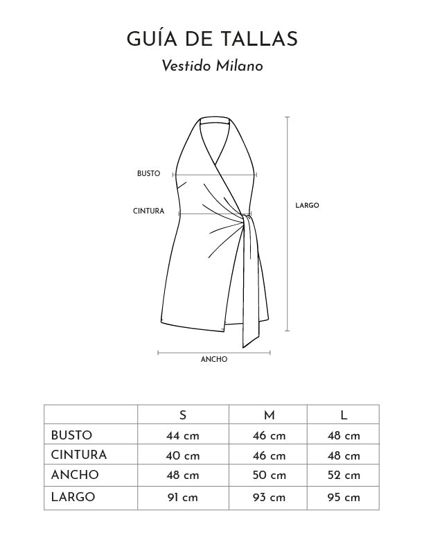 Vestido Milano  · Vino