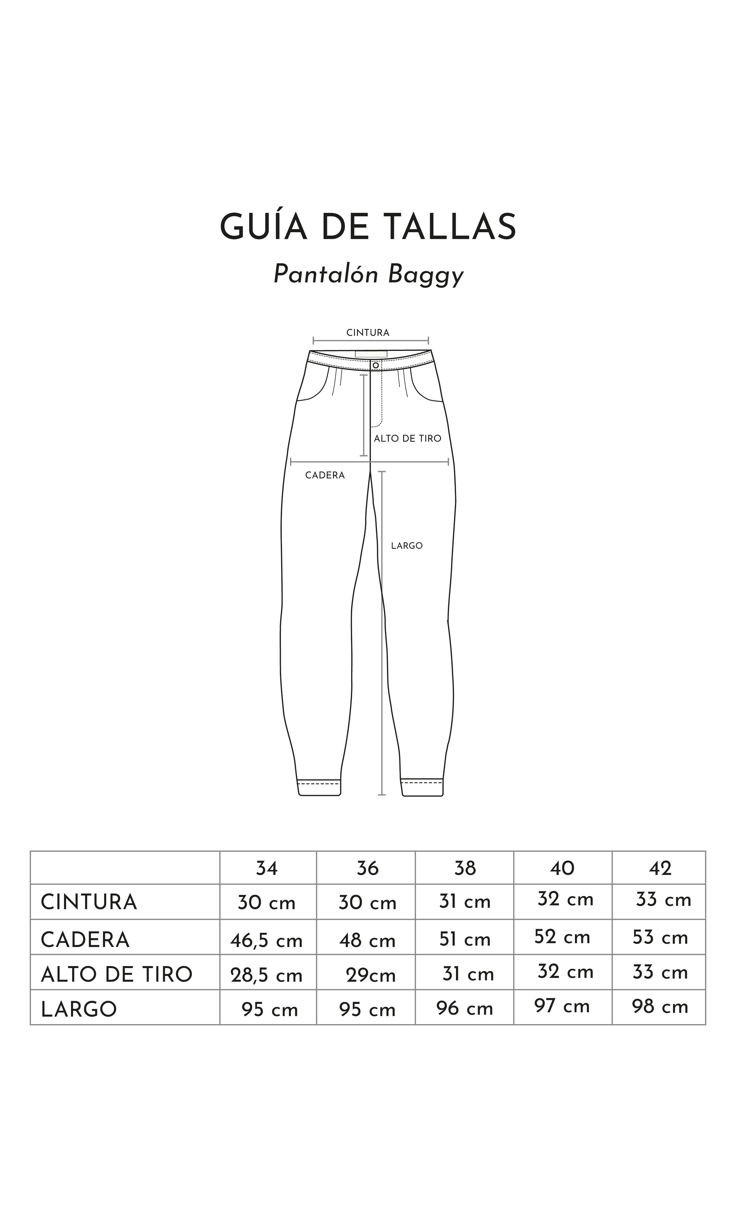 Pantalón Baggy · Cactus